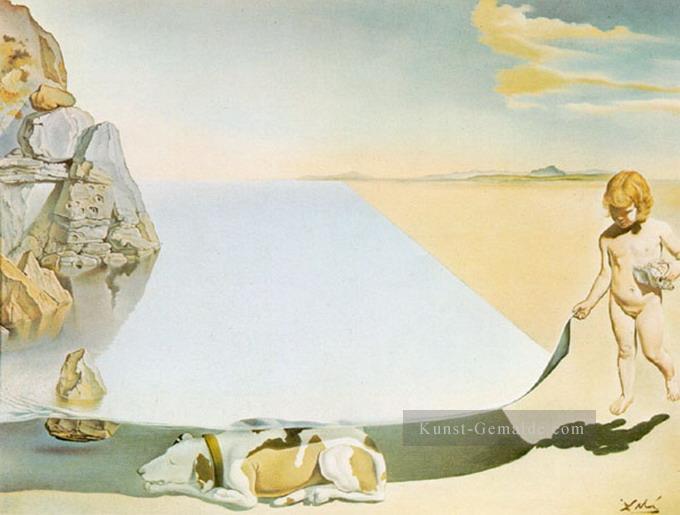 Dali im Alter von sechs Jahren 1950 Kubismus Dada Surrealismus Salvador Dali Ölgemälde